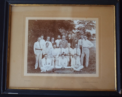 Cricket Photograph H&J Rigden, Bowes Park, London