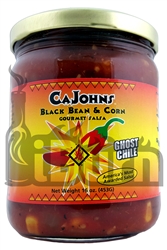 CaJohns Black Bean & Corn Salsa - Ghost