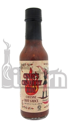 Cin Chili Cindy's Cin-Fully Hot Cayenne Hot Sauce