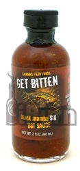 CaJohns Get Bitten Black Mamba Hot Sauce