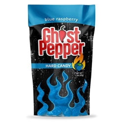 Ghost Pepper Spicy Blue Raspberry Candy