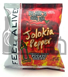 Blair's Death Rain Jolokia (Ghost) Pepper Potato Chips