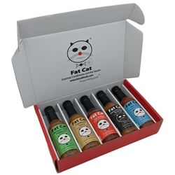 Fat Cat Heat Lovers Hot Sauce Gift Box