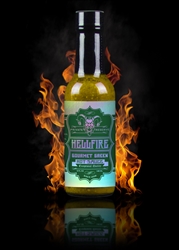 Hellfire Gourmet Green Hot Sauce