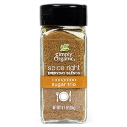 Simply Organic Cinnamon Sugar Trio
