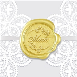 Roses Adhesive Wax Seals - 1 1/4"