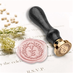 Wedding Custom Wax Seal Stamps  1" Die-Duograms