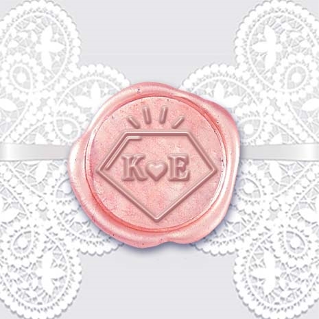 Diamond Adhesive Wax Seals - 1 1/4"