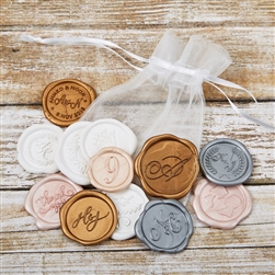 Hand-Pressed Wax Seals Collection Set