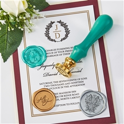 Custom Logo Wax Seal Stamp Large 1 3/8"-1 5/7"