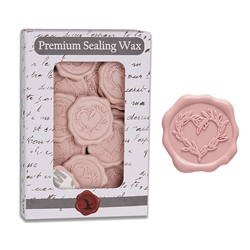 Adhesive Wax Seal Stickers 25PK - 1" Branch Heart