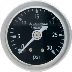 Shockproof Mechanical Fuel Pressure Gauge 0 - 30 PSI