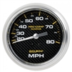 Auto Meter 200753 Mechanical Speedometer 0-80 MPH Marine Carbon Fiber