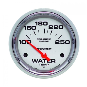 Auto Meter 200763-35 Water Temperature Marine Gauge