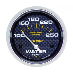 Auto Meter 200763-40 Water Temperature Marine Gauge
