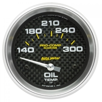 Auto Meter 200765-40 Oil Temperature