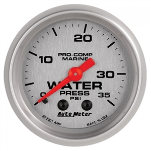 Auto Meter 200772-33 Water Pressure Gauge