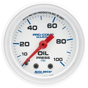 Auto Meter 200790 Oil Pressure Gauge