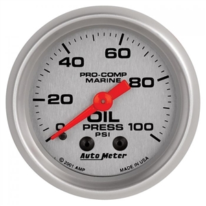 Auto Meter 200790-33 Oil Pressure Gauge