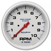 Auto Meter 200801 In Dash Tachometer 0-10,000 RPM Marine White