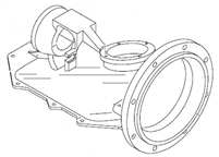 Dominator Suction Piece 12S 10-1/2 bolt circle