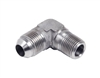 -12 AN to 3/4 NPT Stainless Steel 90 Degree Adapter Fitting