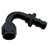 -6 Push-Lock 120 Deg Hose End Black