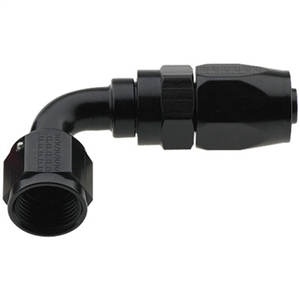 -12 AN Fragola 90Â° Reusable Hose End Black