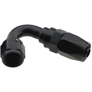 -4 AN Fragola 120Â° Reusable Hose End Black