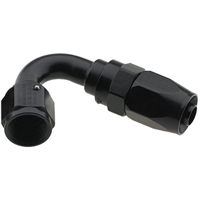 -8 AN Fragola 120Â° Reusable Hose End Black