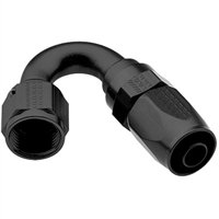 -4 AN Fragola 150Â° Reusable Hose End Black