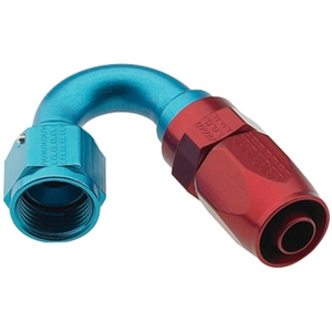 -12 AN Fragola 150Â° Reusable Hose End Blue