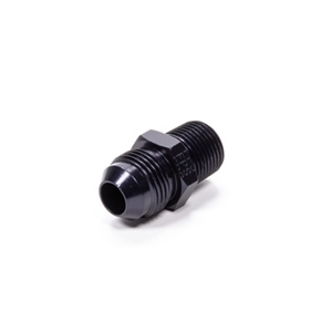 Fragola --08 AN to 3/8 NPT Adapter Fitting Black