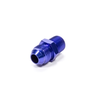 Fragola --08 AN to 3/8 NPT Adapter Fitting Blue