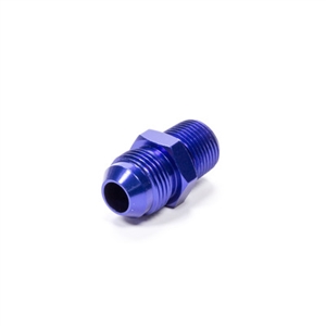 Fragola --10 AN to 1/2 NPT Adapter Fitting Blue