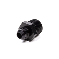 Fragola -08 AN to 3/4 NPT Adapter Fitting Black