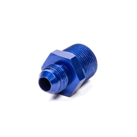 -08 AN to 3/4 NPT Fragola Adapter Fitting Blue