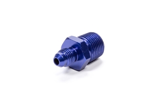 Fragola --08 AN to 1/2 NPT Adapter Fitting Blue