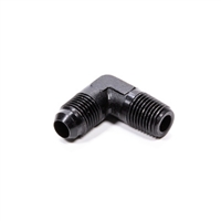 Fragola -4 AN to 1/8 NPT 90Â° Adapter Fitting Black
