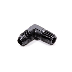 Fragola -4 AN to 1/8 NPT 90Â° Adapter Fitting Black