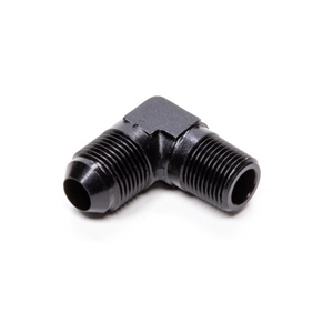 Fragola -8 AN to 1/4 NPT 90Â° Adapter Fitting Black