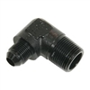 Fragola -8 AN to 3/4 NPT 90Â° Adapter Fitting Black