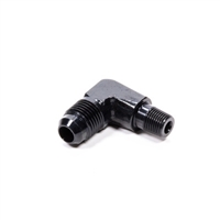 Fragola -6 AN to 1/8 NPT 90Â° Adapter Fitting Black