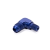 Fragola -6 AN to 1/8 NPT 90Â° Adapter Fitting Blue