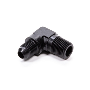 Fragola -6 AN to 1/2 NPT 90Â° Adapter Fitting Black