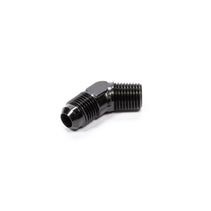 Fragola -4 AN to 1/8 NPT 45Â° Adapter Fitting Black