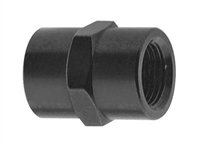 1/8" Female Pipe Coupler Black