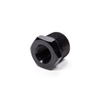 Pipe Bushing 3/4 in NPT Male to 3/8 in NPT Female, Aluminum, Black