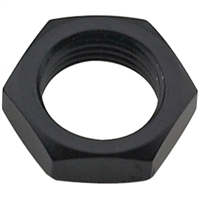 -4 AN Bulkhead Nut Black