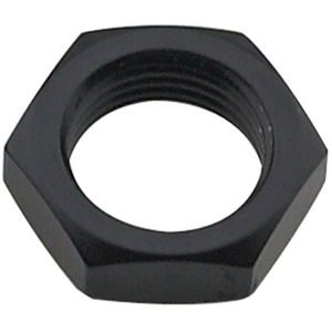 -10 AN Bulkhead Nut Black